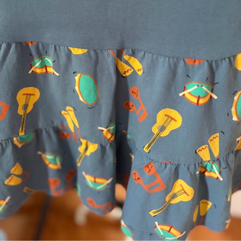 Tea Collection drop hem dress - Picture 2 of 2